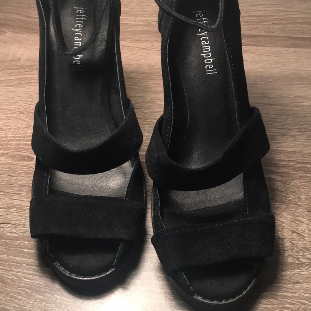 Jeffrey Campbell from Free People strappy wedge